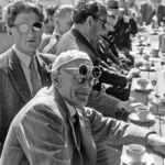 Kapellet skovtur ca 1946 Georg Emilius Hansen – slagtøj, -750-, Erwin Jacobsen – obo, -782-, Helmer Mehlsen – obo, -759-.