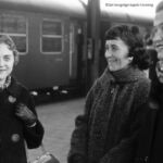 Kapellets tourne med Celibidache 1961 Birthe Espersen -823-, Irma Aamann -825-, Elsebeth Bohn.