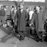 Kapellets tourne med Celibidache 1961. Helmer Mehlsen -759-, John Vestergård -795-.